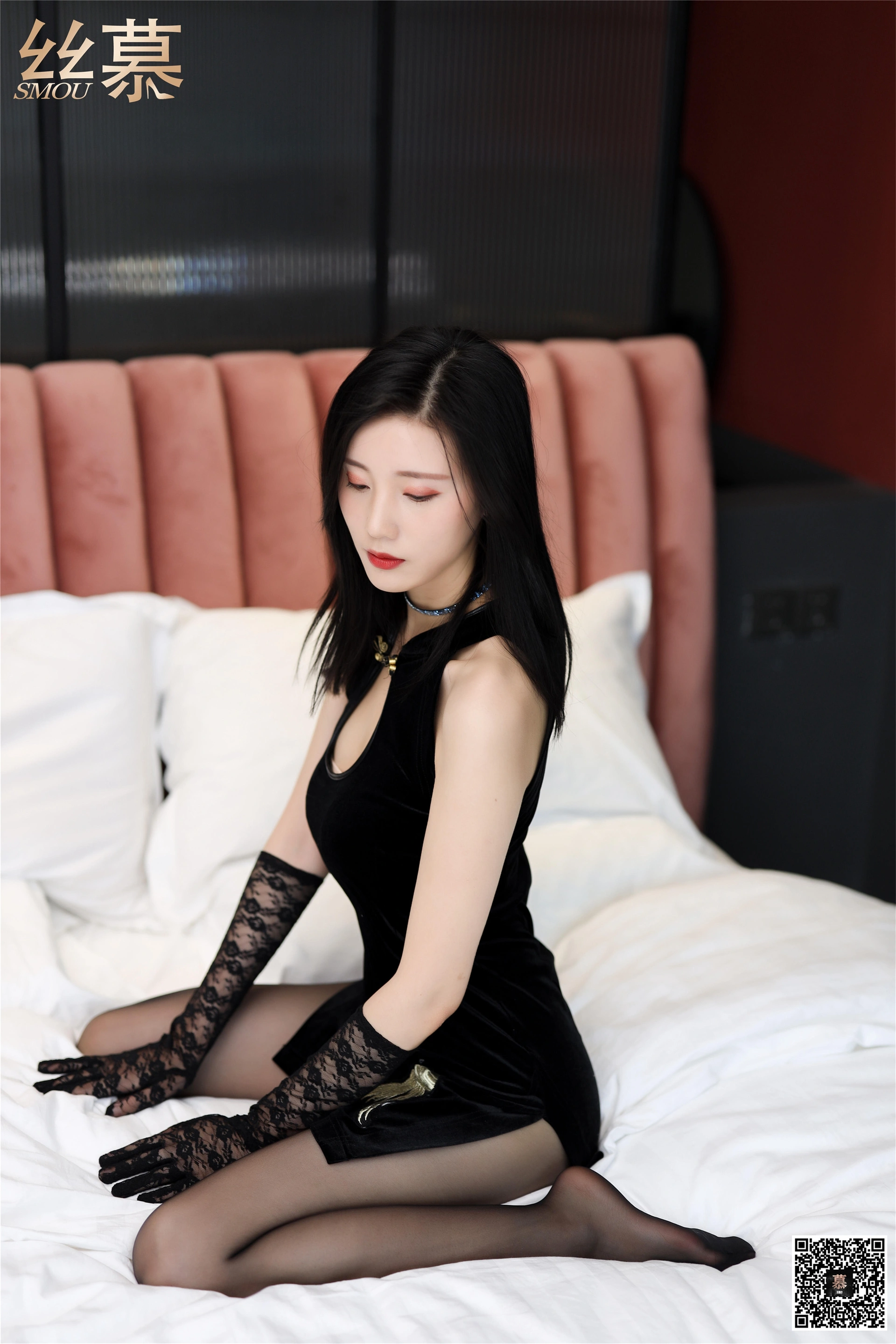 丝慕写真 - SM274 天天一元 紫宁《御姐的丝腿魅惑》 1